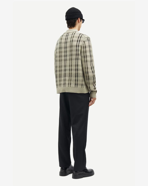 SATIMON LS SHIRT 15332 / ABBEY STONE CHECK