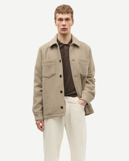 SAPALLY Z SHIRT JACKET 14163 / ALUMINIUM