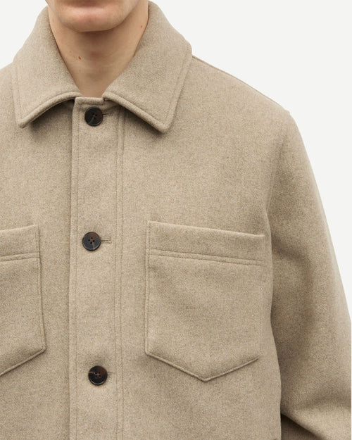 SAPALLY Z SHIRT JACKET 14163 / ALUMINIUM