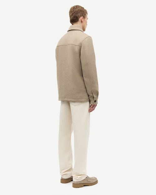 SAPALLY Z SHIRT JACKET 14163 / ALUMINIUM