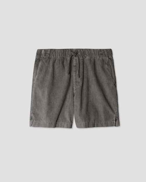 CORDUROY EASY SHORT / BLACK