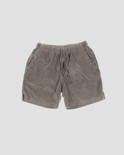 CORDUROY EASY SHORT / MOCHA