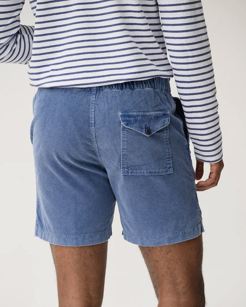 CORDUROY EASY SHORT / UNION BLUE