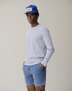 CORDUROY EASY SHORT / UNION BLUE