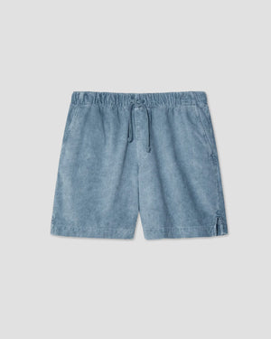 CORDUROY EASY SHORT / UNION BLUE