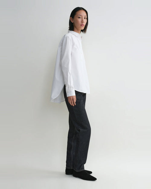 SIGNATURE COTTON SHIRT / WHITE