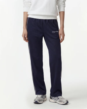 SIGNATURE LOGO RETRO TRACK PANT / DARK NAVY/WHITE