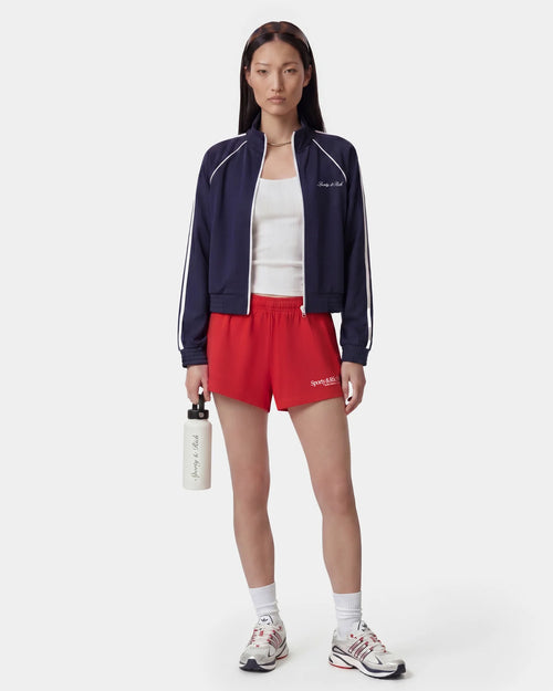 SIGNATURE LOGO RETRO TRACK JACKET / DARK NAVY/WHITE