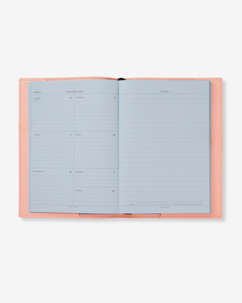 LUDLOW EVERGREEN REFILLABLE DIARY / BLOSSOM