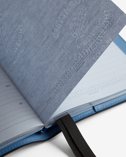 LUDLOW EVERGREEN REFILLABLE DIARY / NILE BLUE