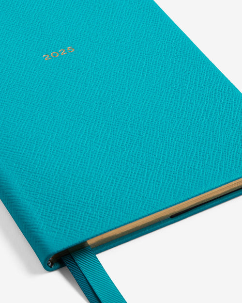 2025 PANAMA SOHO WEEKLY DIARY / TURQUOISE