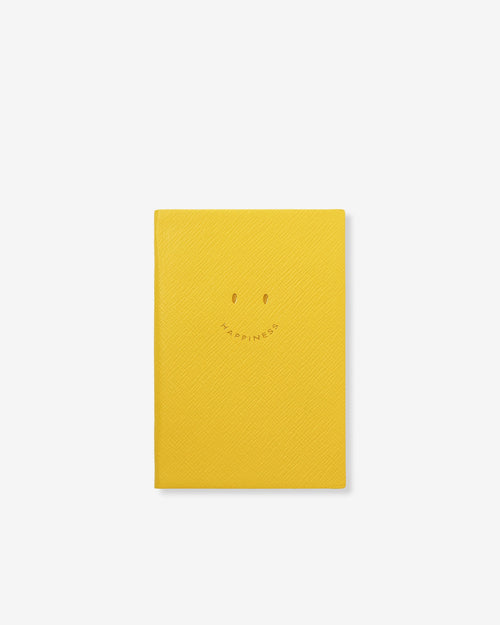 HAPPINESS PANAMA CHELSEA NOTEBOOK / LEMON