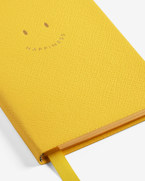 HAPPINESS PANAMA CHELSEA NOTEBOOK / LEMON