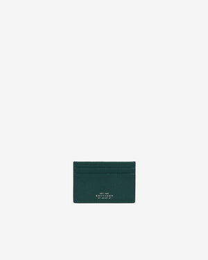 PANAMA FLAT CARD HOLDER / FOREST GREEN