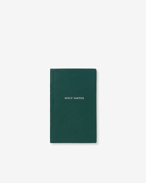 GOLF NOTES PANAMA POCKET NOTEBOOK / FOREST GREEN