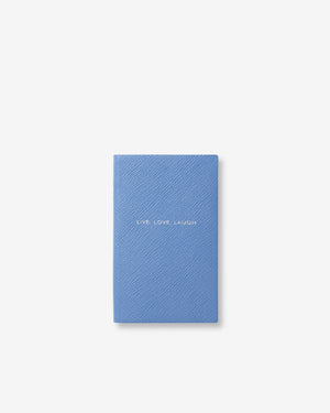 LIVE LOVE LAUGH PANAMA POCKET NOTEBOOK / NILE