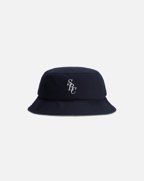 SRC PIQUE BUCKET HAT / NAVY WHITE