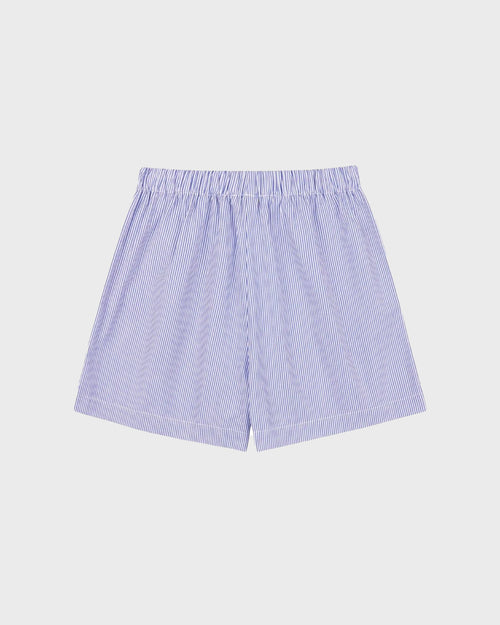 SRC POPLIN SHORT / WHITE NAVY STRIPE