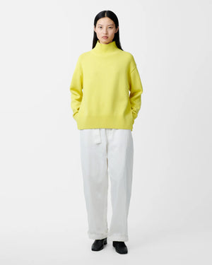 PATRIA ROLL NECK KNIT / ACID YELLOW