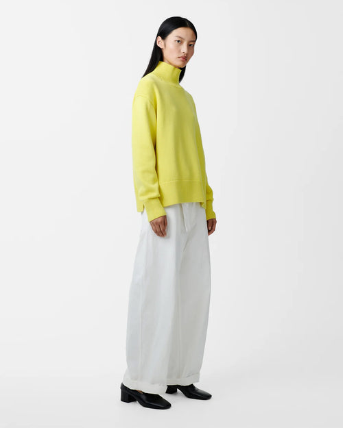 PATRIA ROLL NECK KNIT / ACID YELLOW