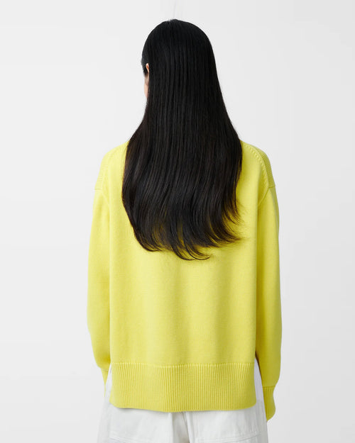 PATRIA ROLL NECK KNIT / ACID YELLOW