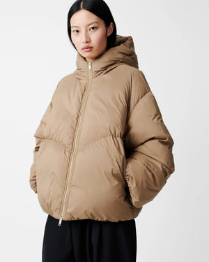 DANA PADDED COAT / BEIGE