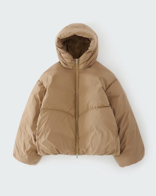 DANA PADDED COAT / BEIGE