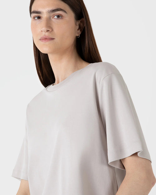 BOXY T-SHIRT / PUTTY