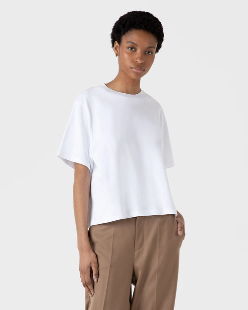 BOXY T-SHIRT / WHITE