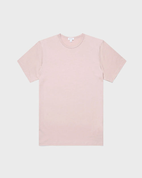 CLASSIC CREW NECK T SHIRT / PALE PINK