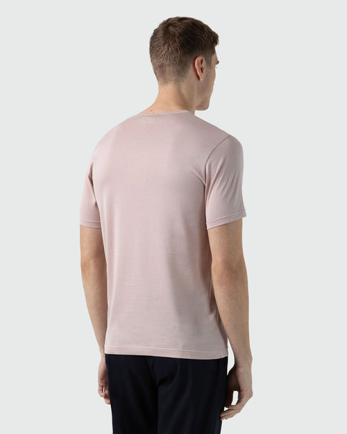 CLASSIC CREW NECK T SHIRT / PALE PINK