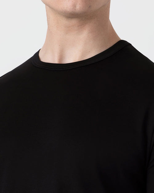 CLASSIC CREW NECK T-SHIRT / BLACK