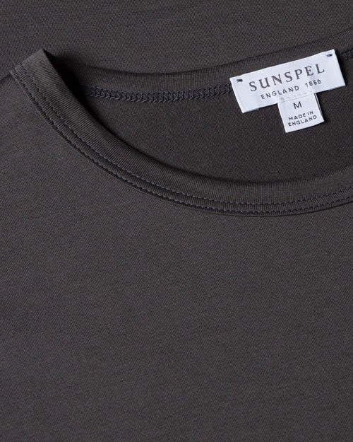 CLASSIC CREW NECK T-SHIRT / CHARCOAL