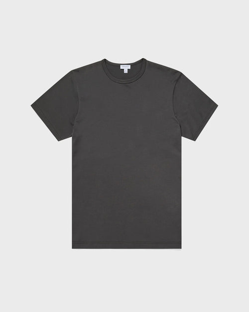 CLASSIC CREW NECK T-SHIRT / CHARCOAL