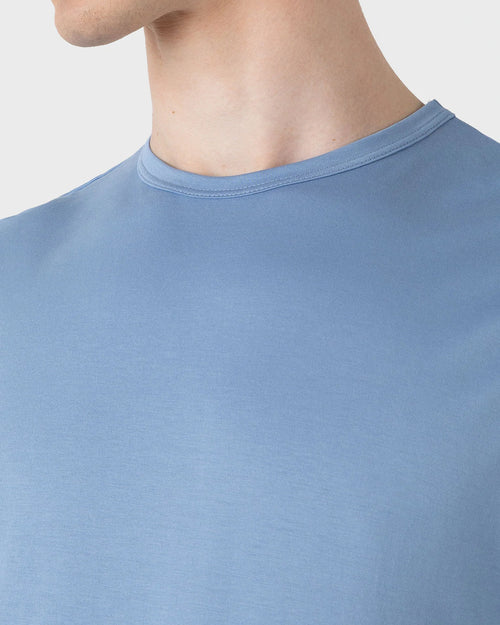 CLASSIC CREW NECK T-SHIRT / CORNFLOWER