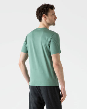 CLASSIC CREW NECK T-SHIRT / LIGHT PINE