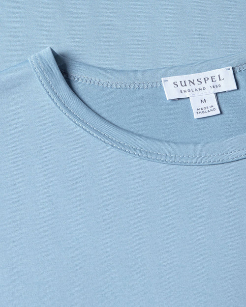 CLASSIC CREW NECK T-SHIRT / SKY BLUE