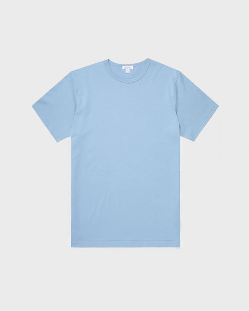 CLASSIC CREW NECK T-SHIRT / SKY BLUE