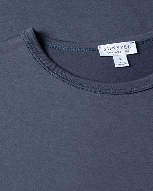 CLASSIC CREW NECK T-SHIRT / SLATE BLUE