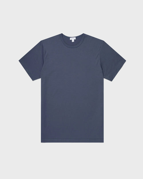 CLASSIC CREW NECK T-SHIRT / SLATE BLUE