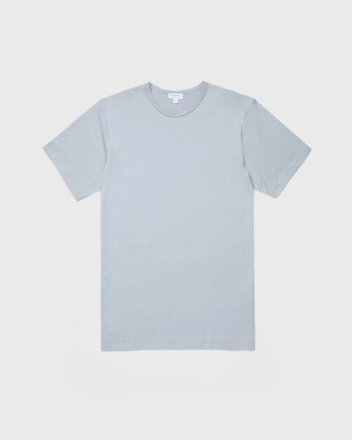 CLASSIC CREW NECK T-SHIRT / SMOKE BLUE