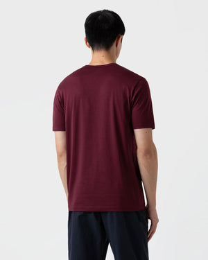 CLASSIC CREW NECK T-SHIRT / VINO