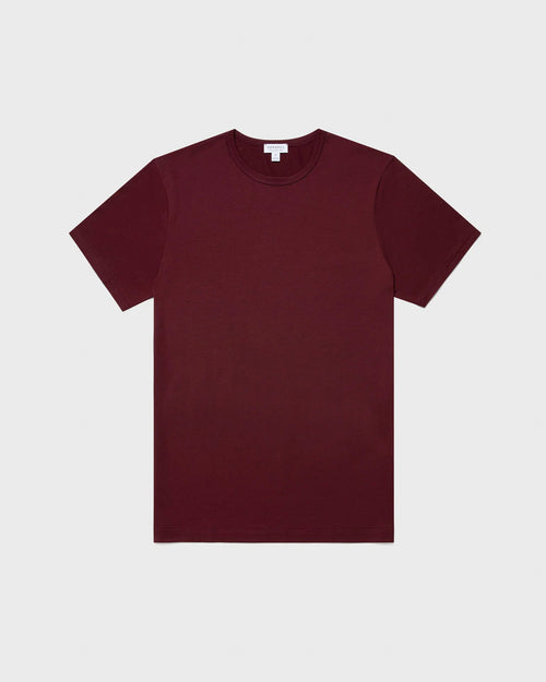 CLASSIC CREW NECK T-SHIRT / VINO