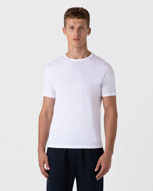 CLASSIC CREW NECK T-SHIRT / WHITE