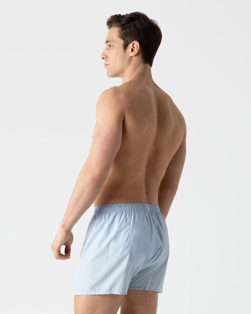 BOXER SHORT / PLAIN BLUE