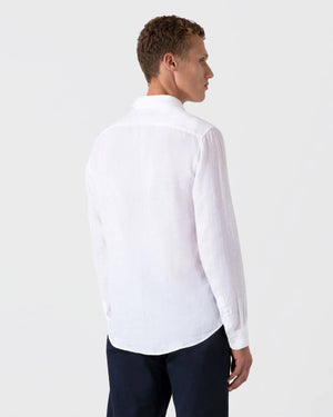 LINEN SHIRT / WHITE