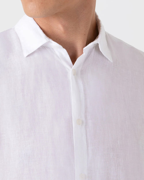 LINEN SHIRT / WHITE