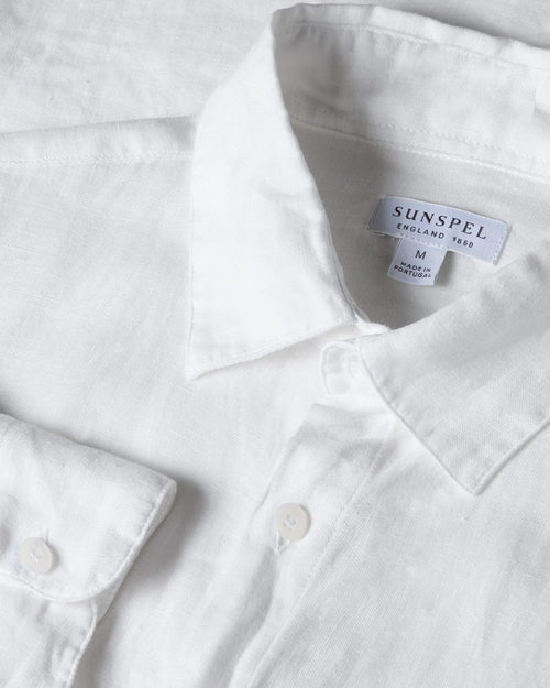 LINEN SHIRT / WHITE