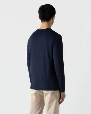 LONG SLEEVE T-SHIRT / NAVY