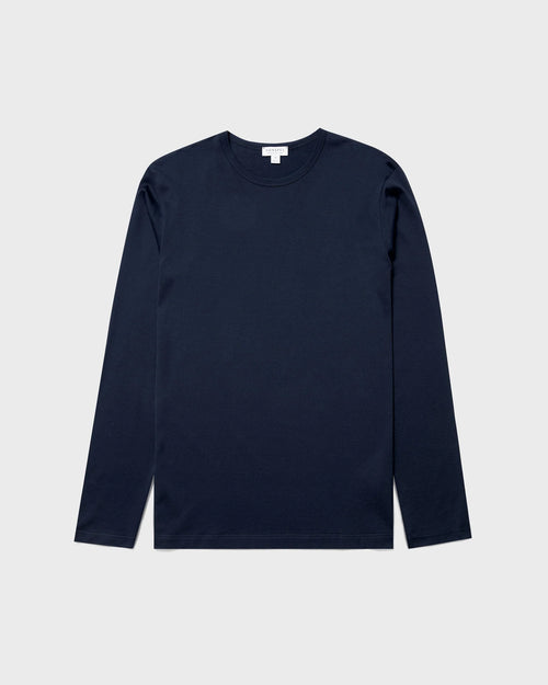 LONG SLEEVE T-SHIRT / NAVY